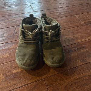 UGG Olive Ankle Boots